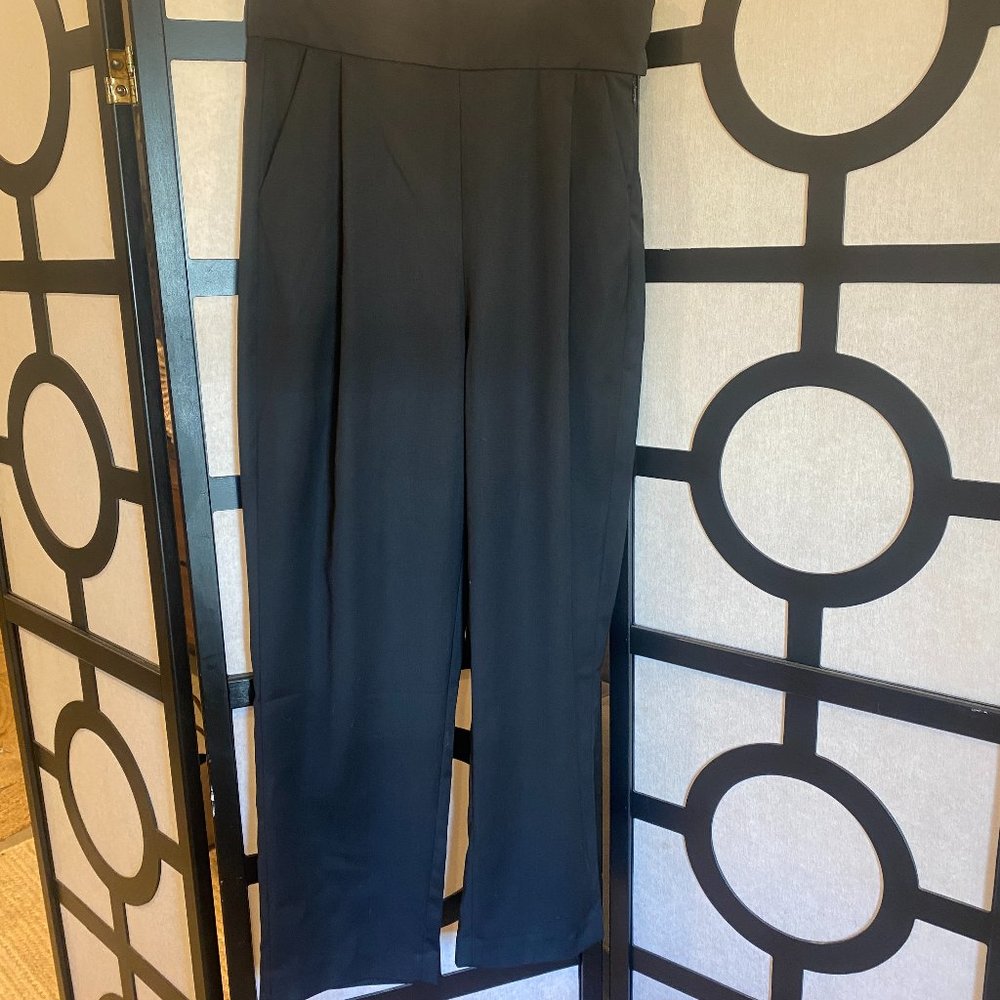 Fendi Black high waisted straight ankle length pants